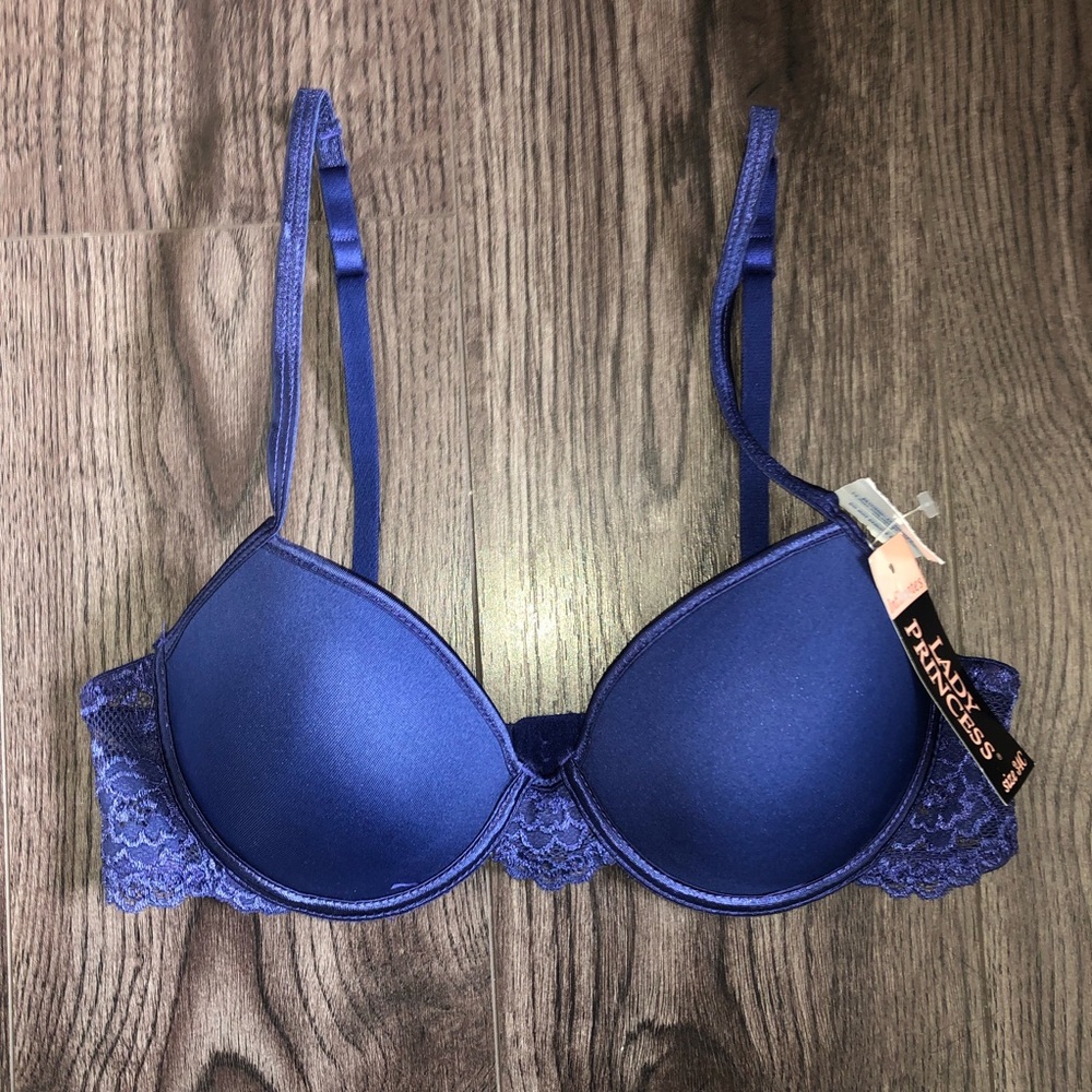 Lady Princess Intimates navy blue bra 34C